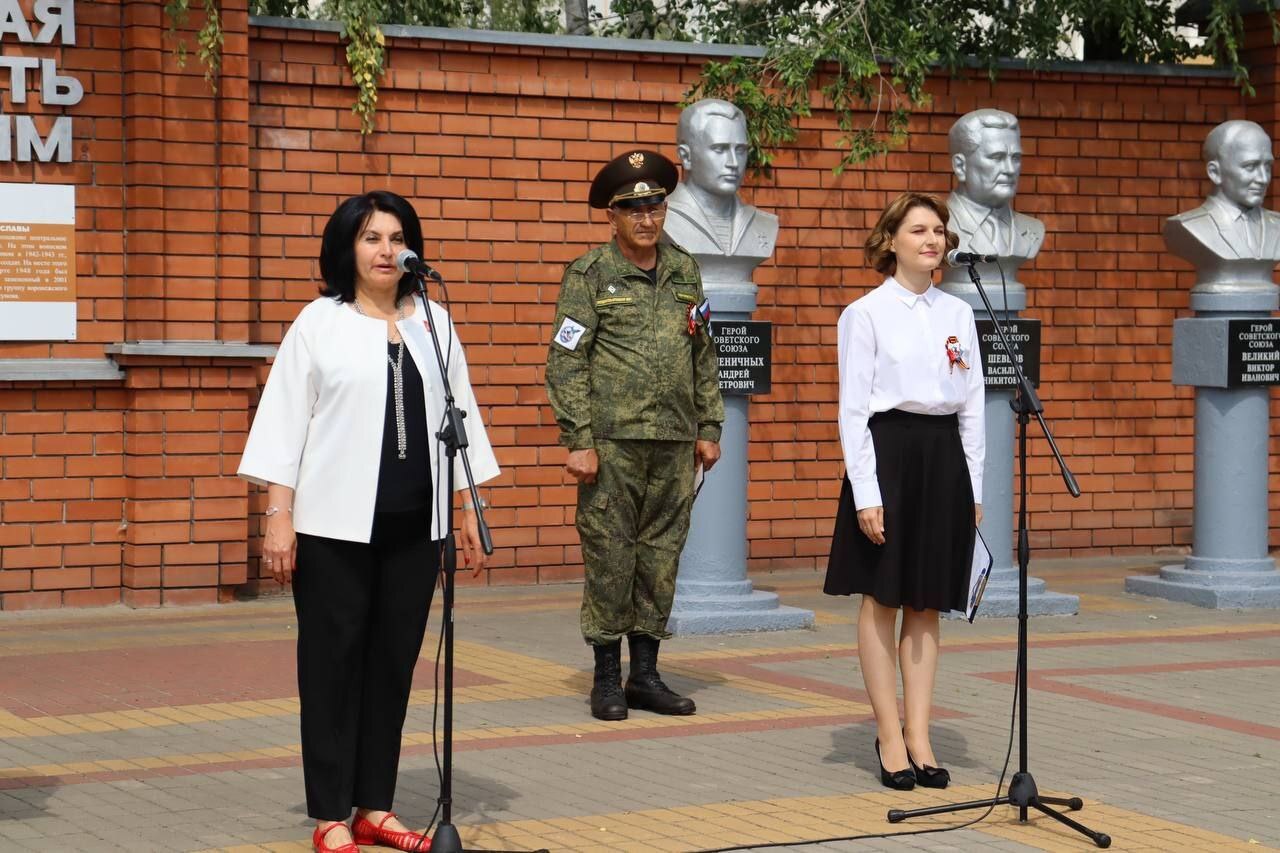 Лискинский район принял «Эстафету Памяти».